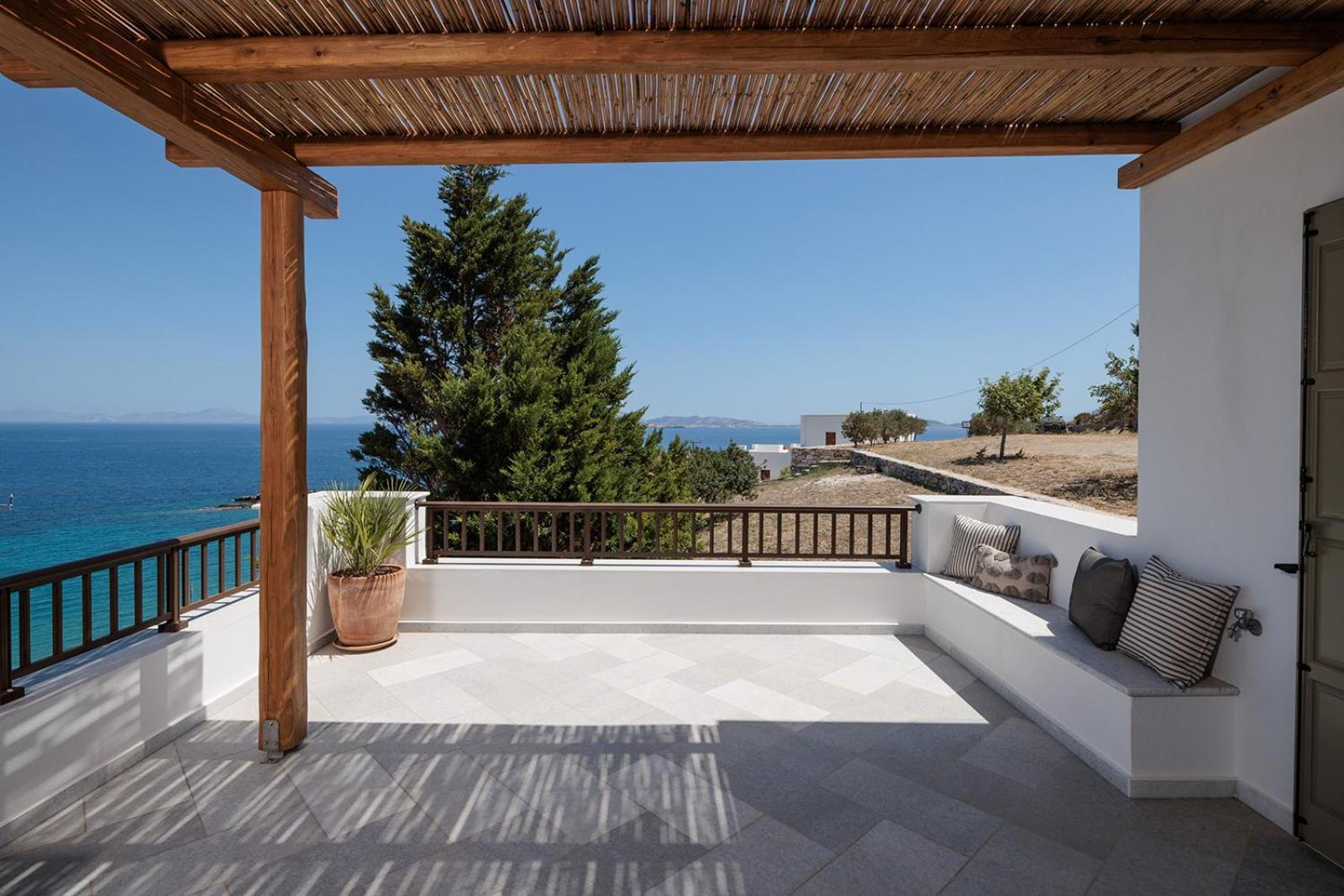 Evdokia - Luxury Olive Yard Apartment With Aegean View Moutsoúna エクステリア 写真